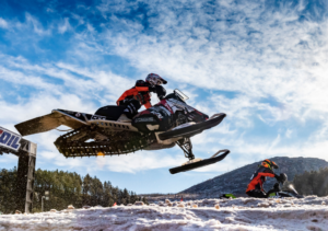 snowmobiling contest, Snocross